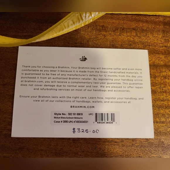 Brahmin Sunbeam Medium Misha Tote & Ady Wallet - Picture 8 of 14